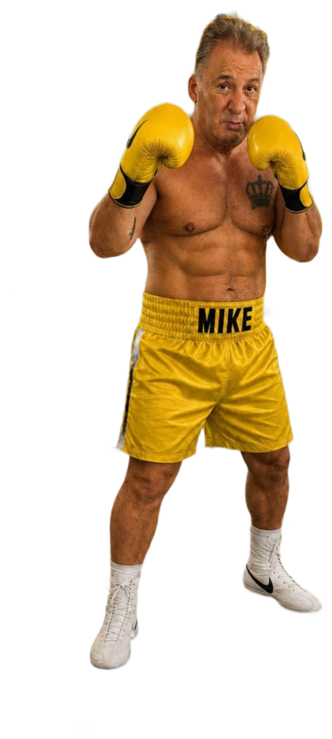 Milliarden Mike in Boxpose
